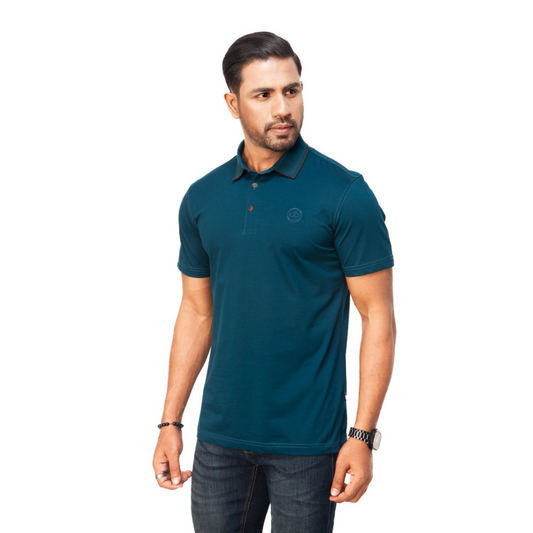 Polo:Short Sleeve_Semi Fit_Mercerized_