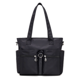 Women Casual Large Capacity Waterproof Oxford Cloth Bag (maroon)