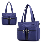 Women Casual Large Capacity Waterproof Oxford Cloth Bag (maroon)